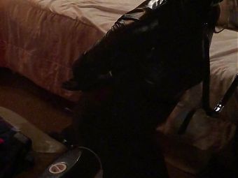 Masked submissive teen Anal Fever seek for his masters cock PART 2